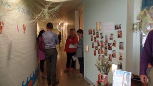 Hallway leading to Deb Curtis event on June 1st 2017